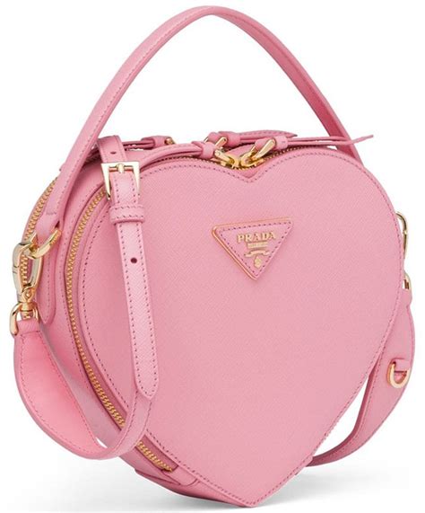 prada heart purse